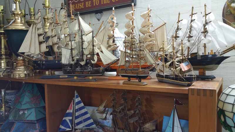 wooden sailboat collectibles